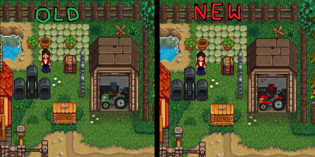 Red Tractor Stardew Valley Mod Download Free 0487