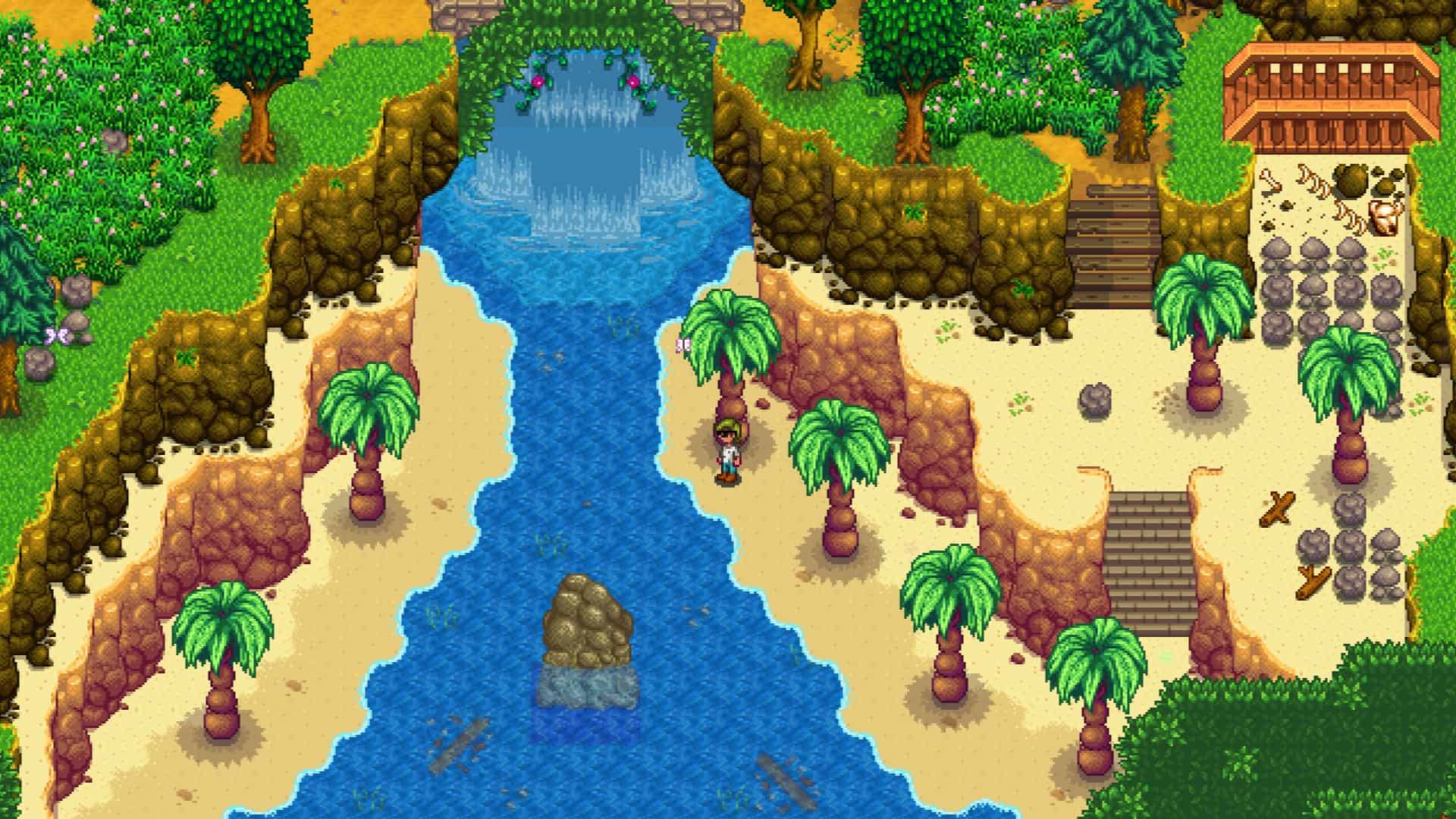 Stardew valley тотем дождя. Stardew Valley Beach Farm. Farm ideas Stardew Valley пляж. Секретный лес Stardew Valley. Пляж Стардью Валлей.