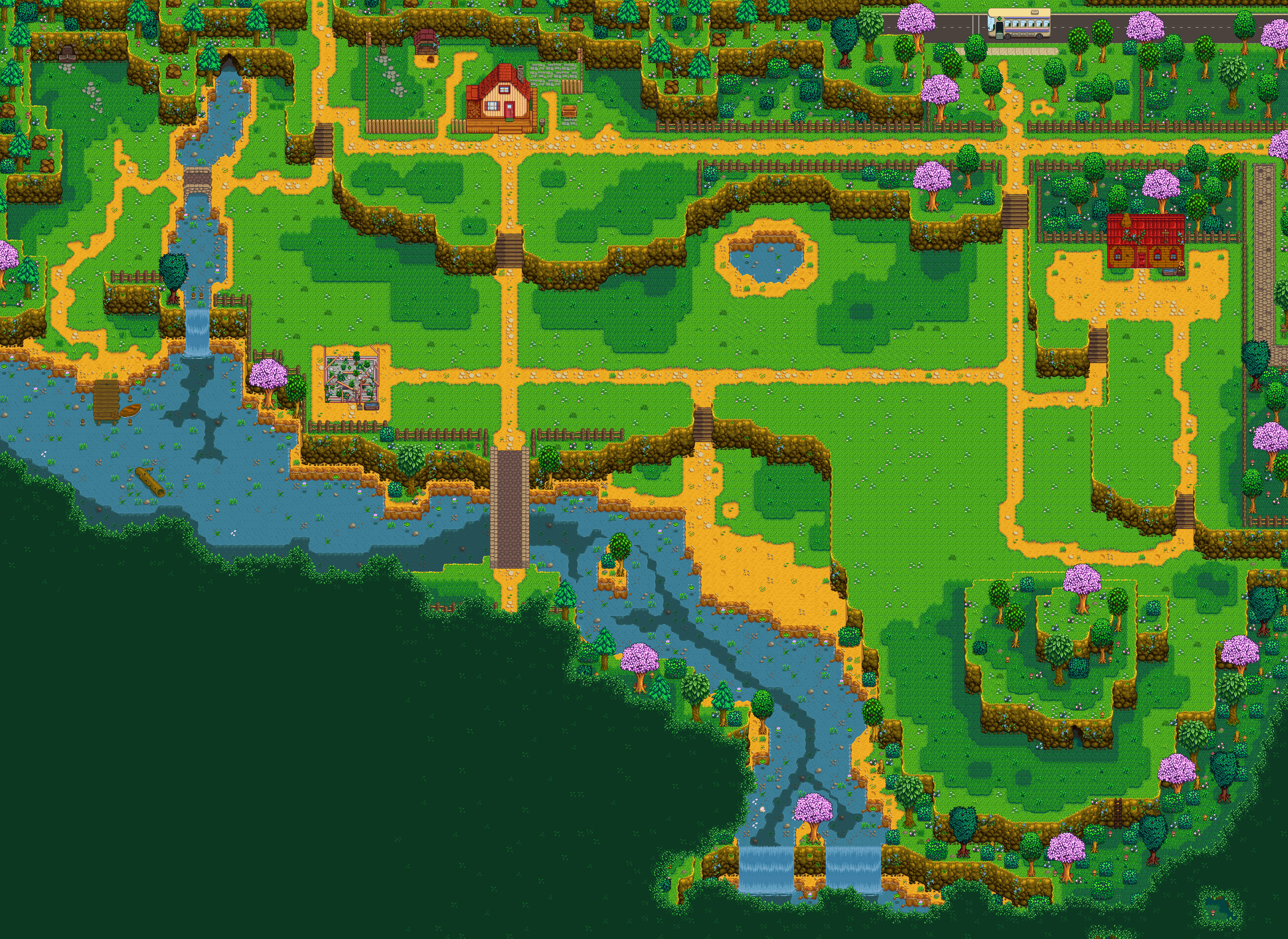 Stardew valley мод карта