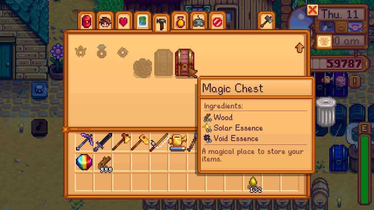 stardew valley save editor storage chest