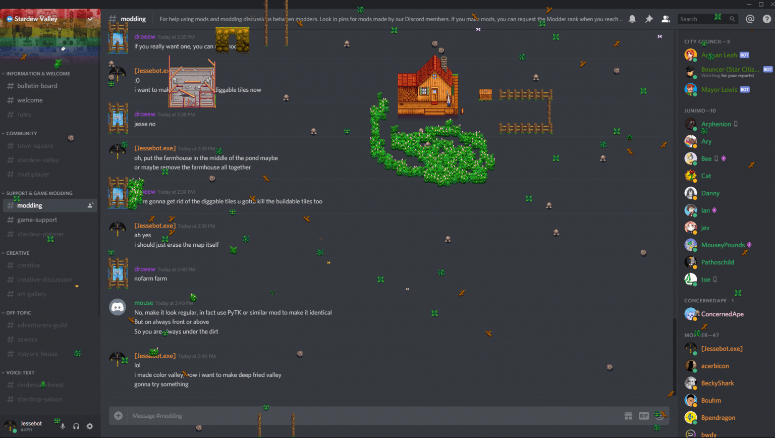 modding Discord Farm Mod Stardew Valley Mod Download Free