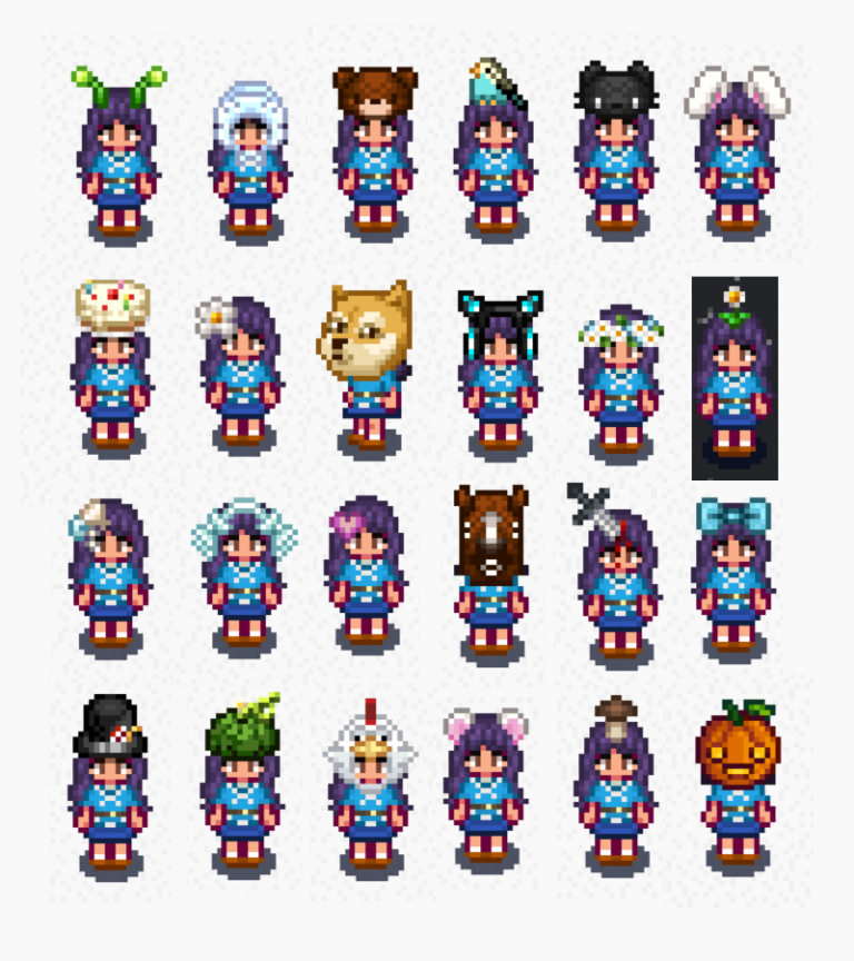 Json Assets - Kawaii Hats (Unofficial Conversion) | Stardew Valley Mod ...