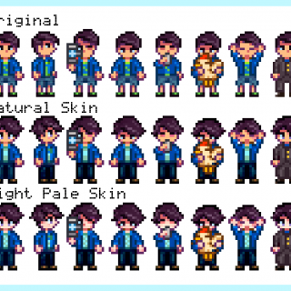 Shane – Sprites Remastered | Stardew Valley Mod Download Free