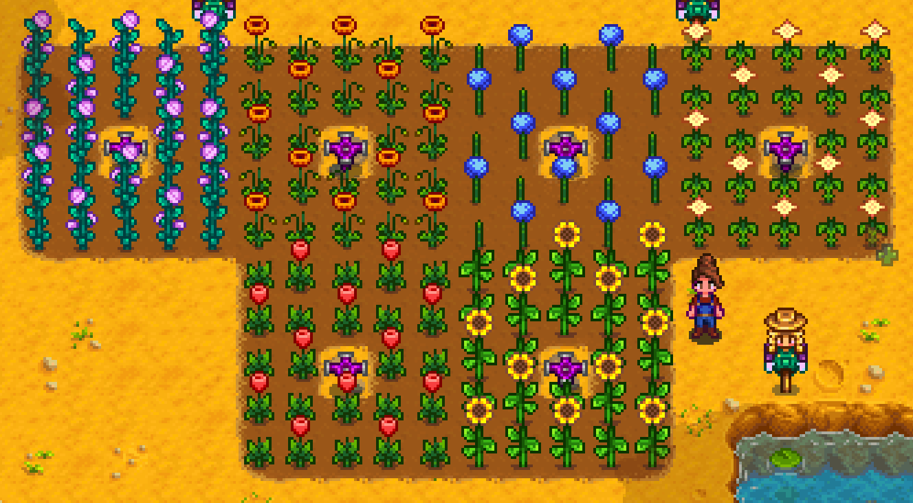 Flower Color And Reharvest Mechanics Stardew Valley Mod Download Free