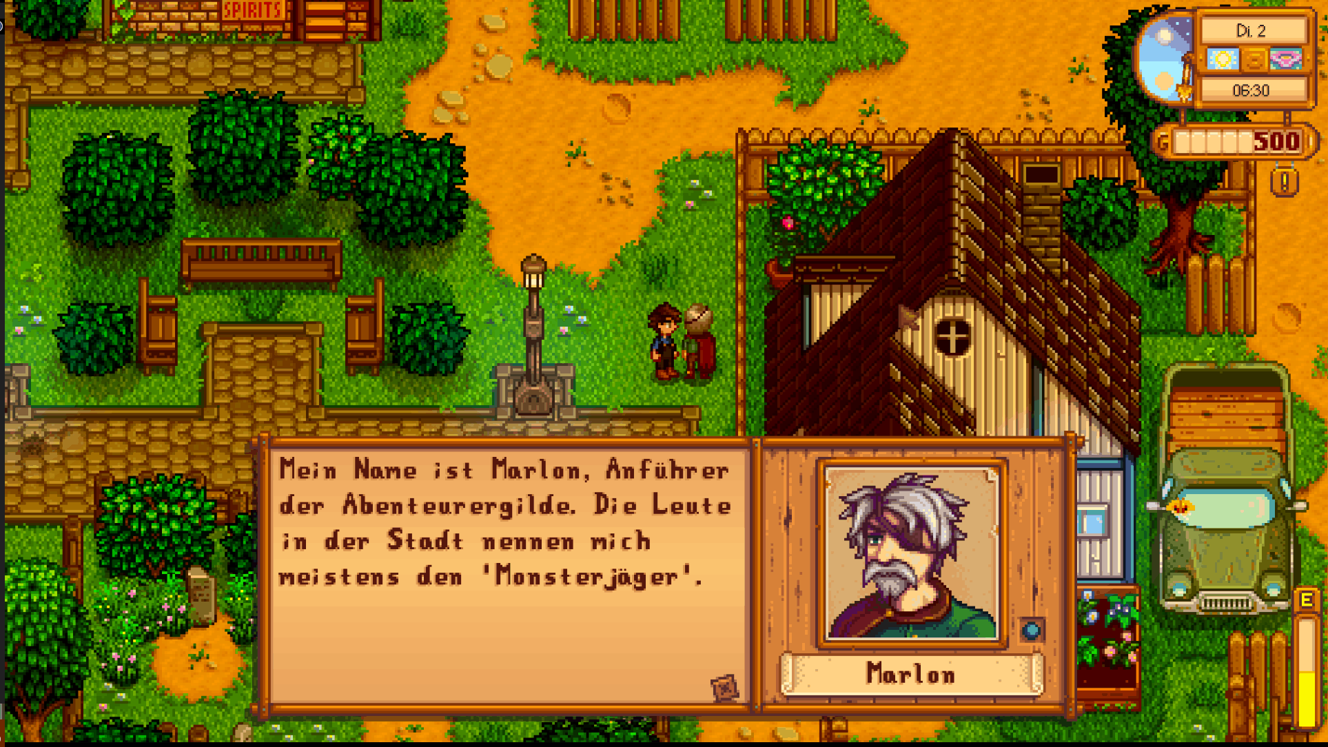 Marlon stardew valley expanded