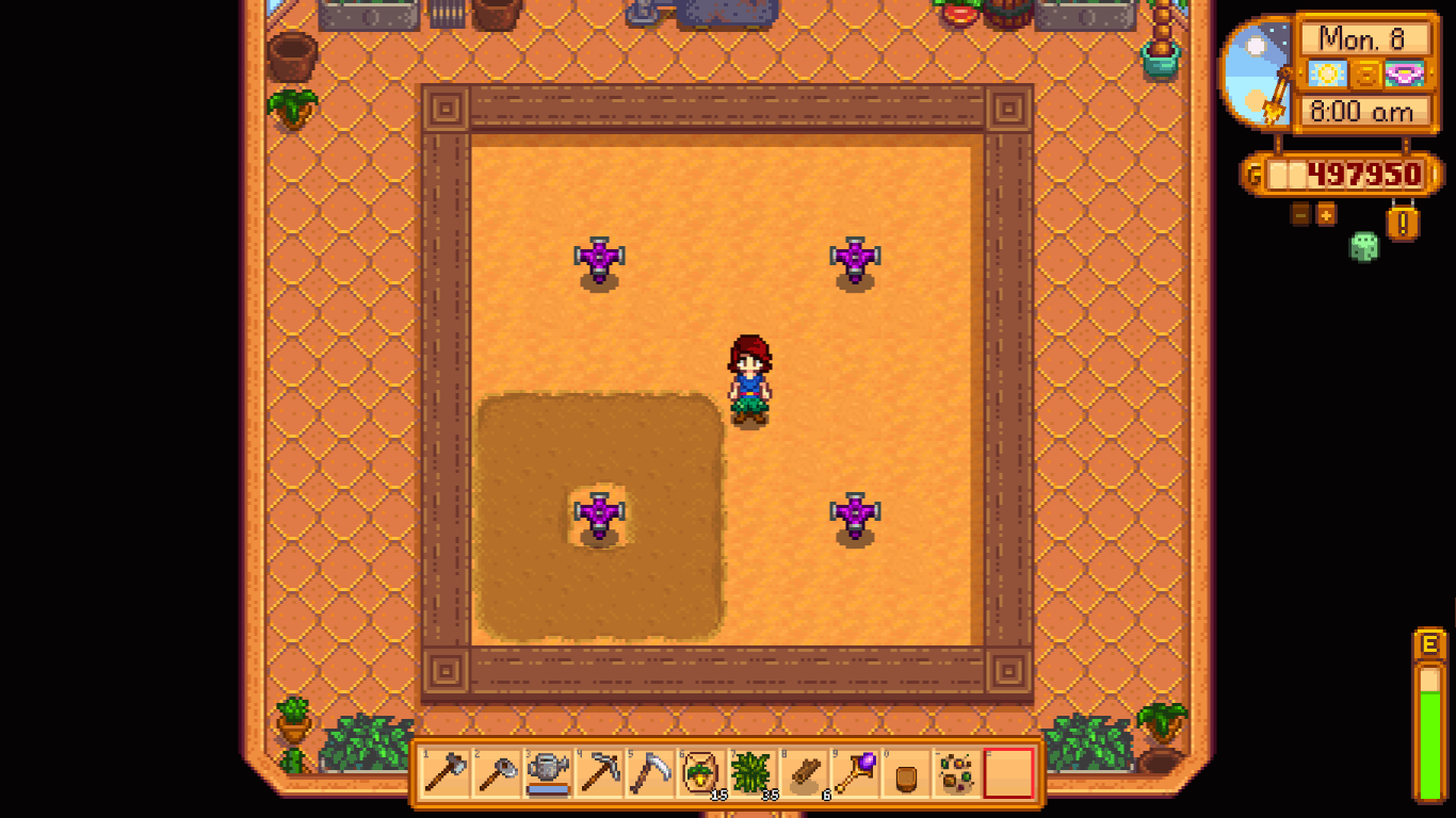 iridium sprinkler stardew