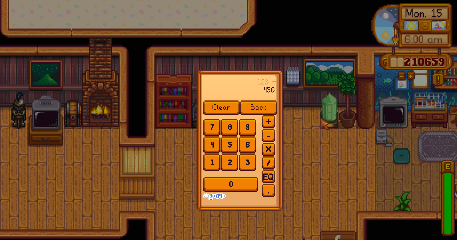 Joja 84 Plus Ingame Calculator Stardew Valley Mod Download Free